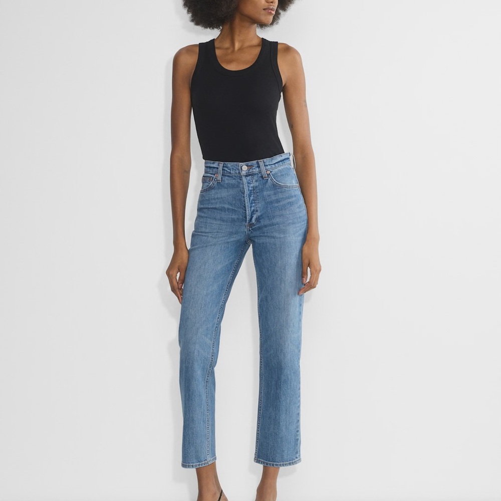 Aritzia Denim Forum Straight Leg Arlo Jeans 26